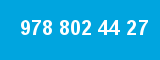 978 802 44 27 978 802 44 27